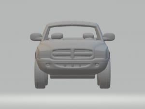Dodge dakota crew cab 3D Print Model