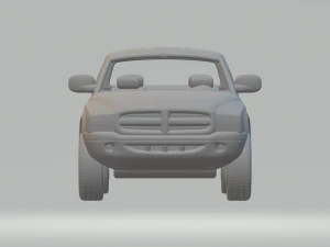 Dodge dakota crew cab 3D Print Model