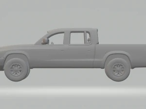 Dodge dakota crew cab 3D Print Model