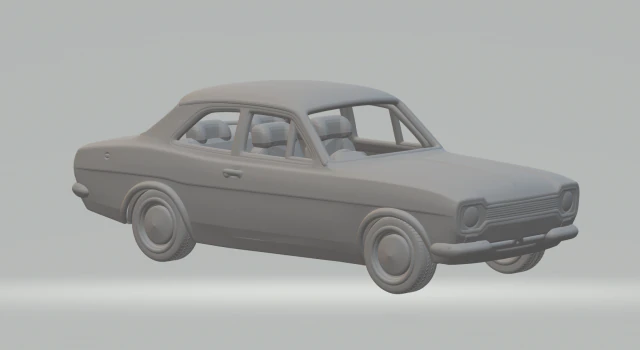 Escort 3D Print Model .c4d .max .obj .3ds .fbx .stl .blend 