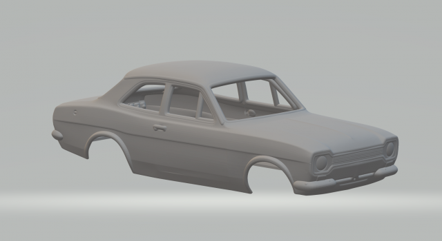 Escort 3D Принт Модель .c4d .max .obj .3ds .fbx .stl .blend 