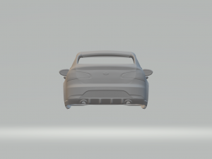 Kia forte coupe mk2 3Dプリントモデル