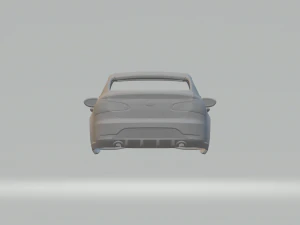 Kia forte coupe mk2 3D Print Model
