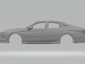 Hyundai sonata 2024 3D Принт Модель