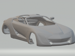 BERTONE MANTIDE Modèles 3D en vedette