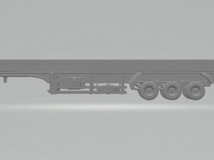 TRAILER BRAZILIAN LS FLATBED 3D Print Model