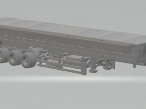 REMOLQUE LS BRASILEÑO cerrado Modelo de impresión 3D
