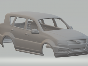 SSANGYONG rexton mk2 3D प्रिंट मॉडल