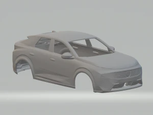 PEUGEOT E-3008 3D Print Model