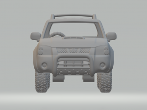 Nissan frontier Modello di stampa 3D