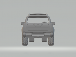 Nissan frontier Modello di stampa 3D