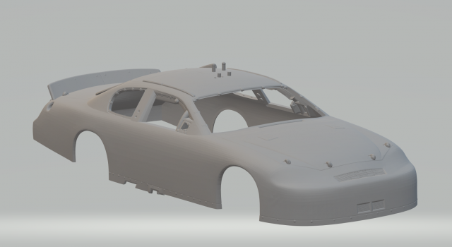 Chevrolet monte carlo nascar 3D प्रिंट मॉडल .c4d .max .obj .3ds .fbx .stl .blend 