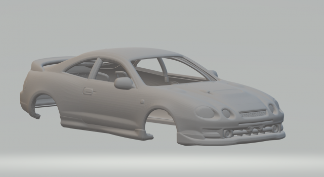 Toyota celica 3D Print Model .c4d .max .obj .3ds .fbx .stl .blend 