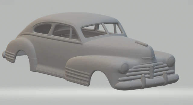 Chevrolet fleetline 3D Print Model .c4d .max .obj .3ds .fbx .stl .blend