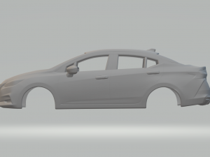 Nissan versa 3D Print Model