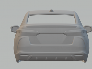 Nissan versa 3D Print Model