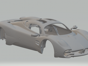 Pagani utopia 3Dプリントモデル