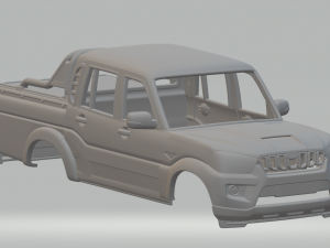 Mahindra Pik-up 3D Print Model