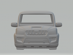 Mahindra Pik-up Modelo de Impressão 3D