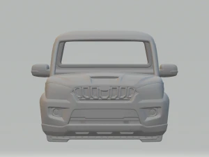 Mahindra Pik-up 3D Print Model