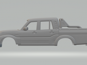 Mahindra Pik-up Modelo de Impressão 3D