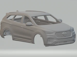 Hyundai santa fe 3D Baskı Modeli