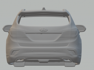 Hyundai santa fe Modello di stampa 3D