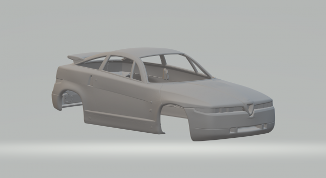 Alfa romeo rz 3D 프린트 모델 .c4d .max .obj .3ds .fbx .stl .blend 