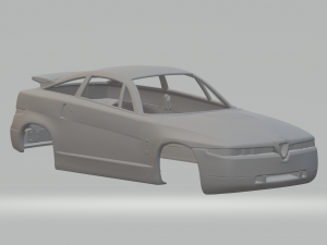 Alfa romeo rz 3Dプリントモデル