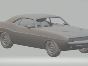 DODGE CHALLENGER 3D Принт Модель