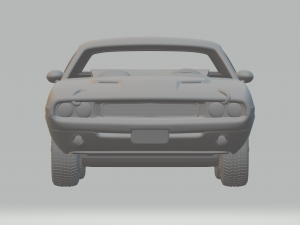 DODGE CHALLENGER 3D Baskı Modeli