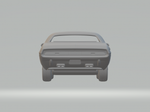DODGE CHALLENGER 3D Baskı Modeli