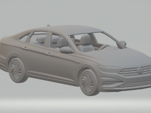 Volkswagen jetta 3D Baskı Modeli