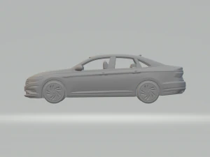 Volkswagen jetta 3D Print Model