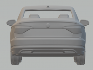 Volkswagen jetta 3D Принт Модель