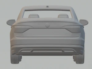 Volkswagen jetta 3D Print Model