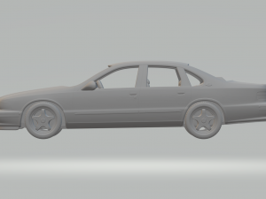 Chevrolet impala 3D Print Model