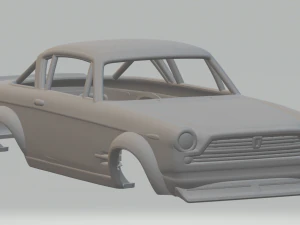 гоночный автомобиль Фиат 2300. 3D Принт Модель