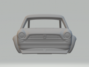 Fiat 2300 race car 3D 프린트 모델
