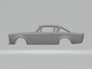 Fiat 2300 race car 3D 프린트 모델