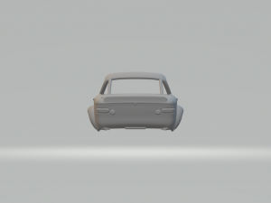 Fiat 2300 race car 3D 프린트 모델