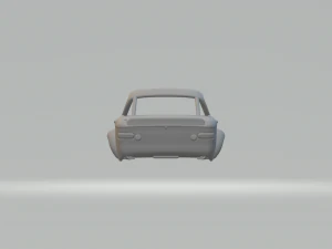 Fiat 2300 race car 3D Print Model
