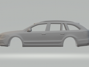 Skoda superb combi 3D Print Model