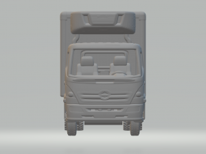 Hino 500 3D Print Model