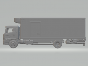 Hino 500 3D Print Model