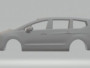 Peugeot 5008 3D Принт Модель