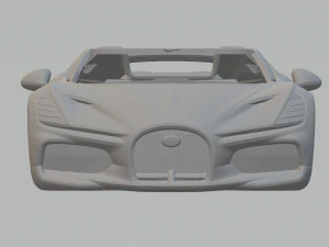 Bugatti MISTRAL 3D Print Model