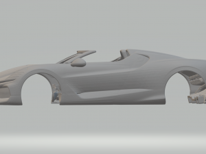 Bugatti MISTRAL Modèles 3D en vedette