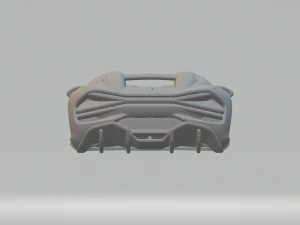 Bugatti MISTRAL 3D Print Model