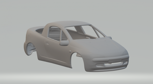 Opel tigra mk1 Modelo de Impressão 3D .c4d .max .obj .3ds .fbx .stl .blend 